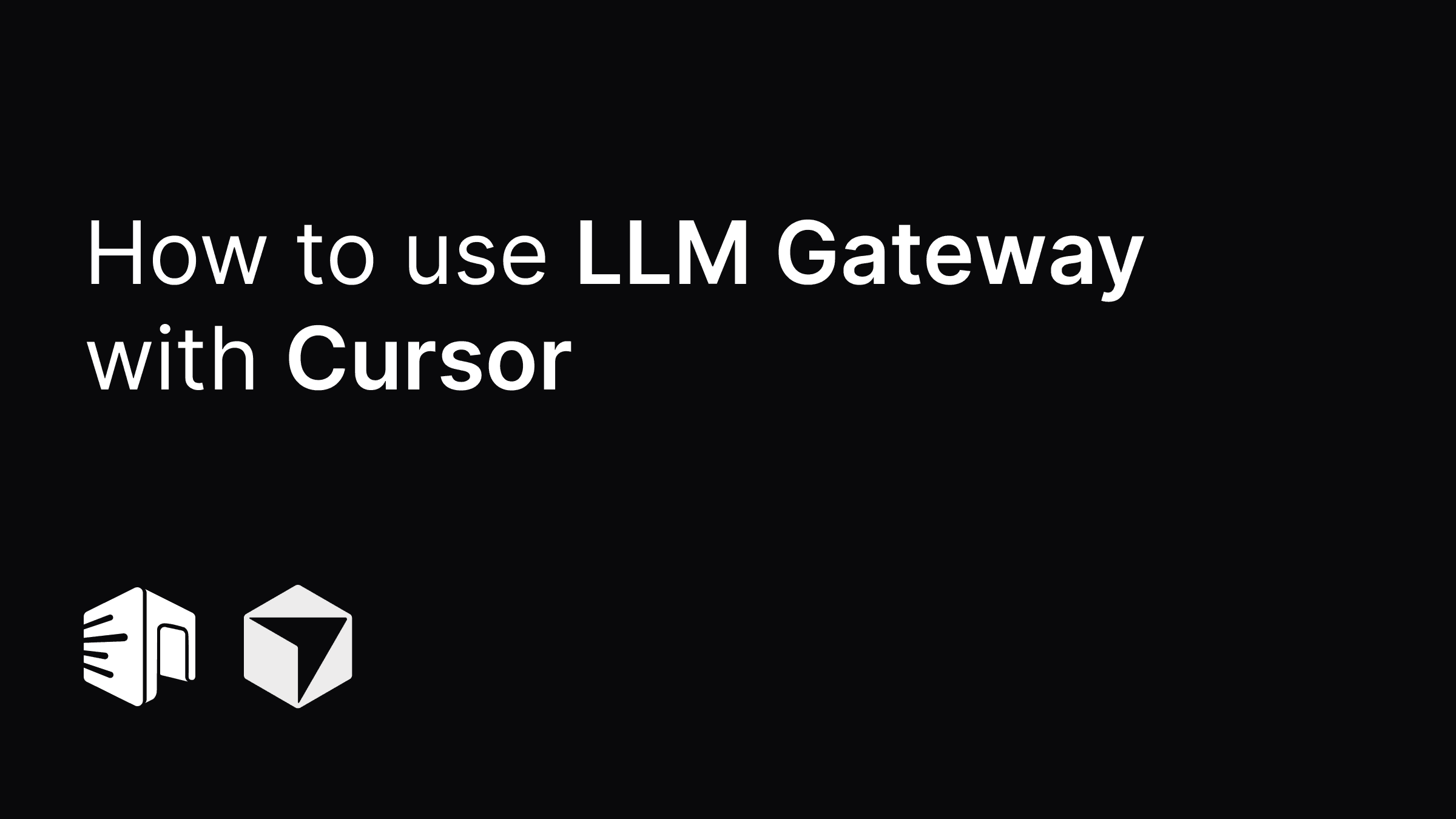 Cursor with LLM API